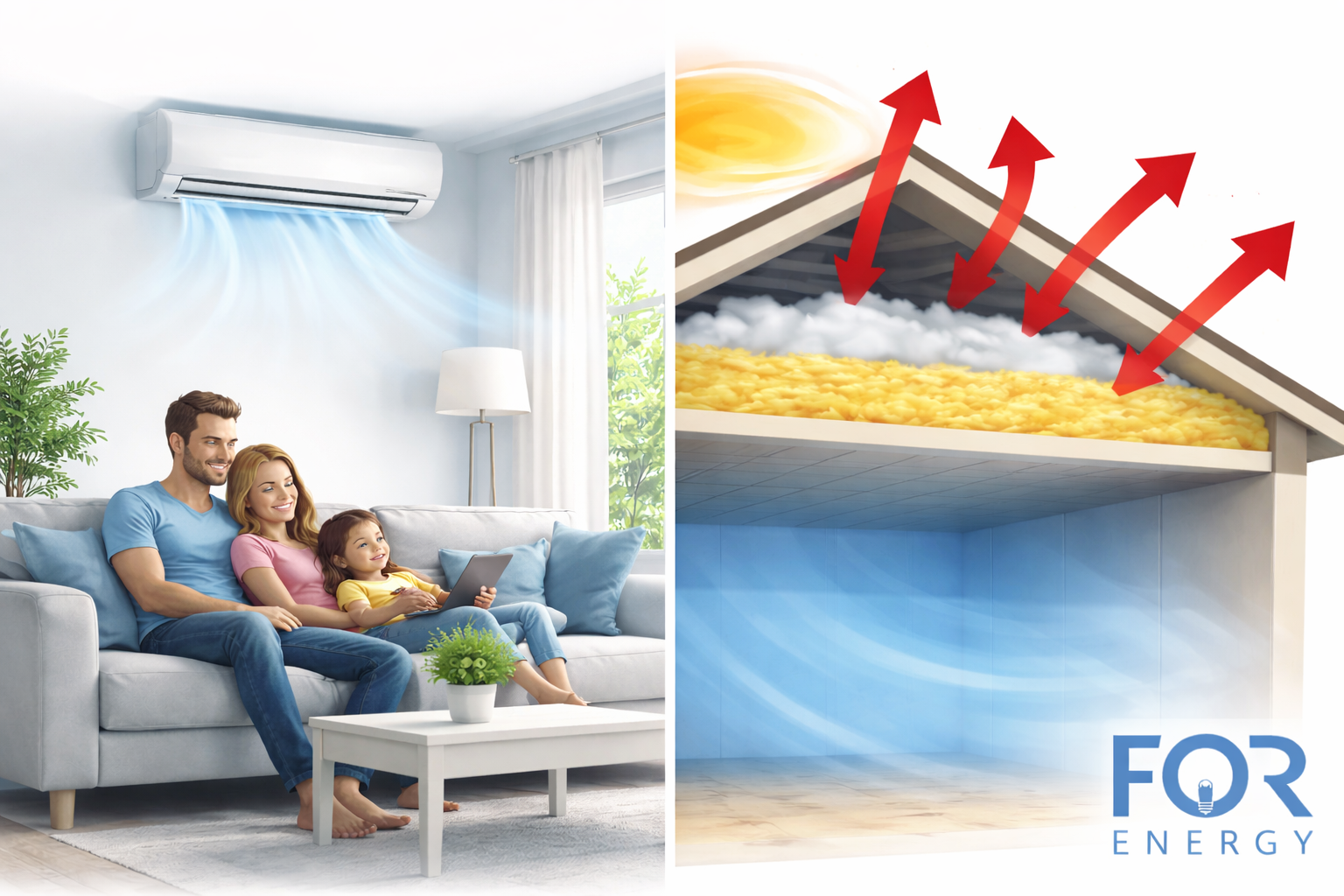 Best Attic Insulation for Phoenix Homes | FOR Energy