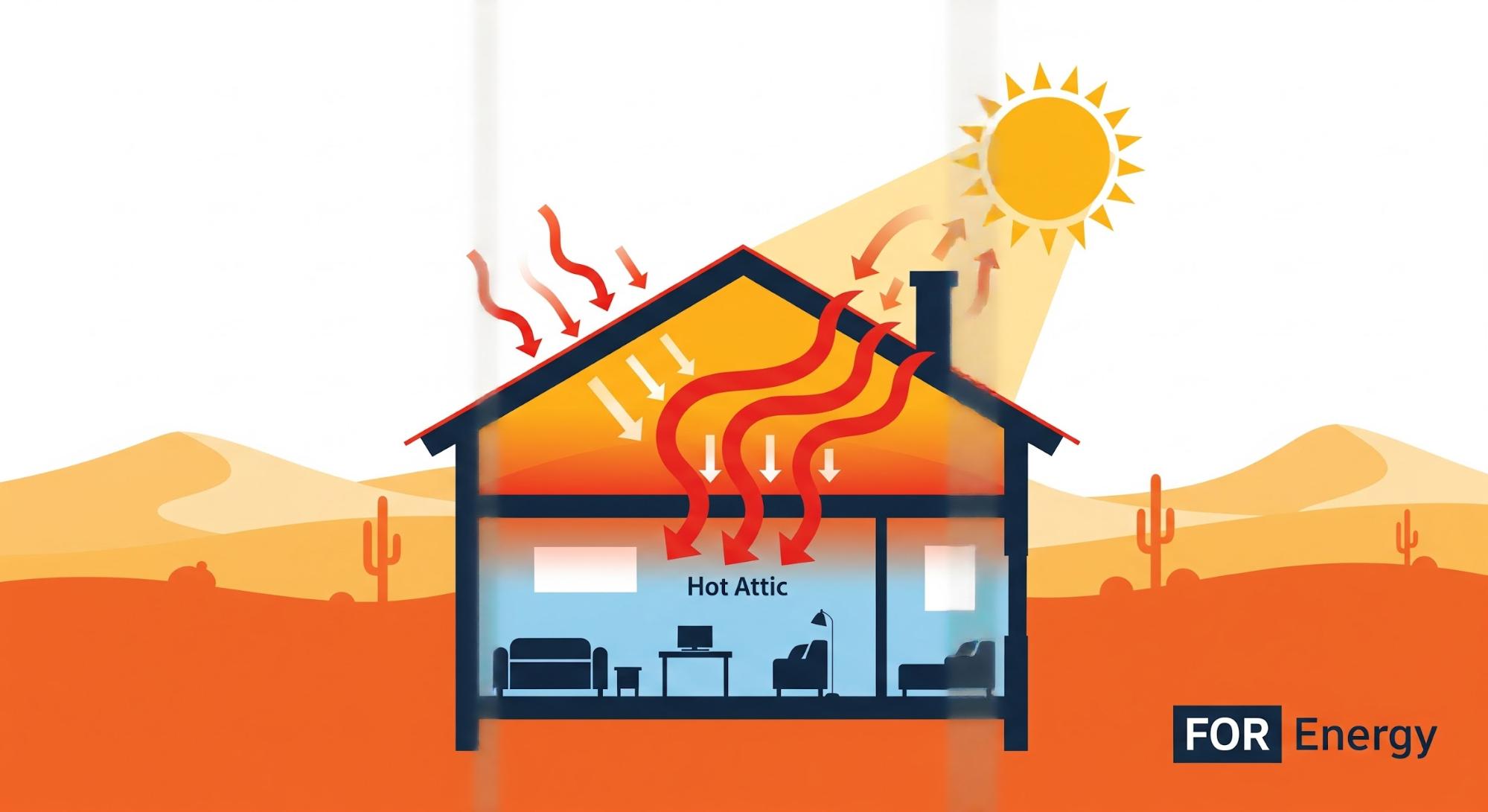 Visual Reference: Highest Energy Efficient Attic Insulation For Phoenix Homes